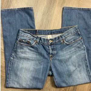 Lucky Brand Sweet Dream Jeans Womens 14/27 Blue Straight Petite Classic Preppy